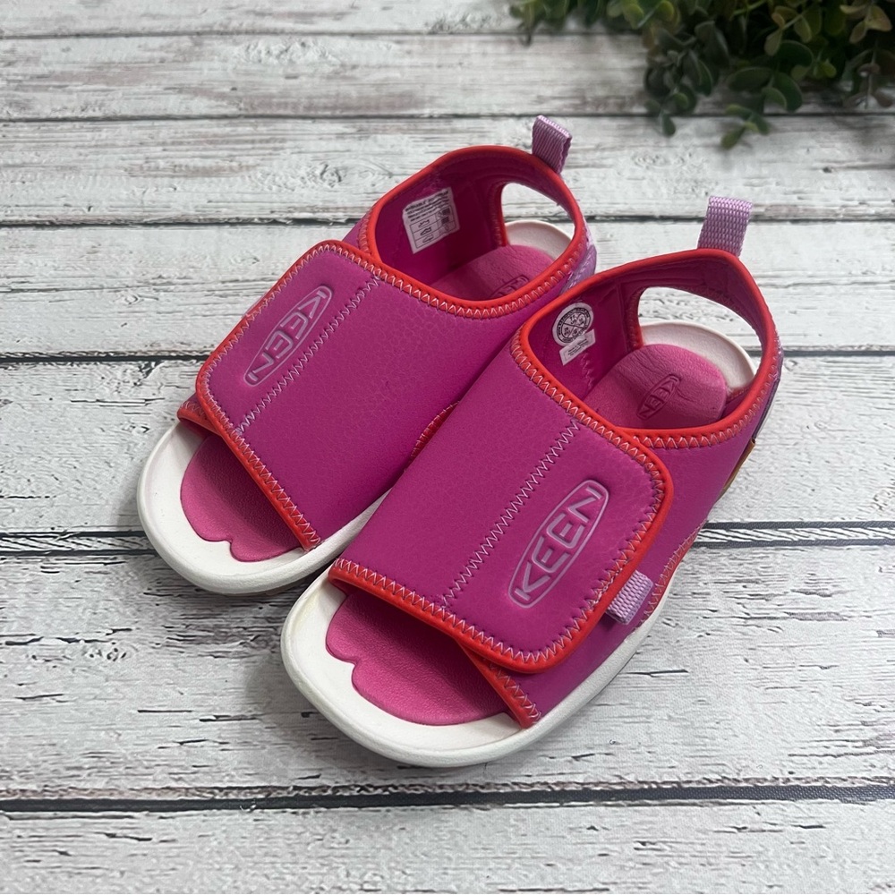 Keen Knotch River Open Toe Sandals Pink Magenta Lilac Chiffon Size 11